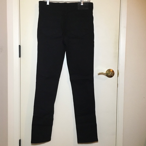 Rustic Dime Leopard Patch Black Taper Fit Jeans - Picture 2 of 6
